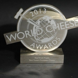 Winner of SuperGold and Trophy at World Cheese Awards, London, UK