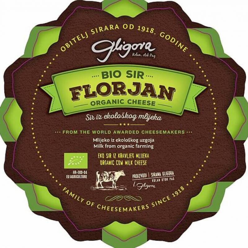 Bio certification for the cheese Florjan