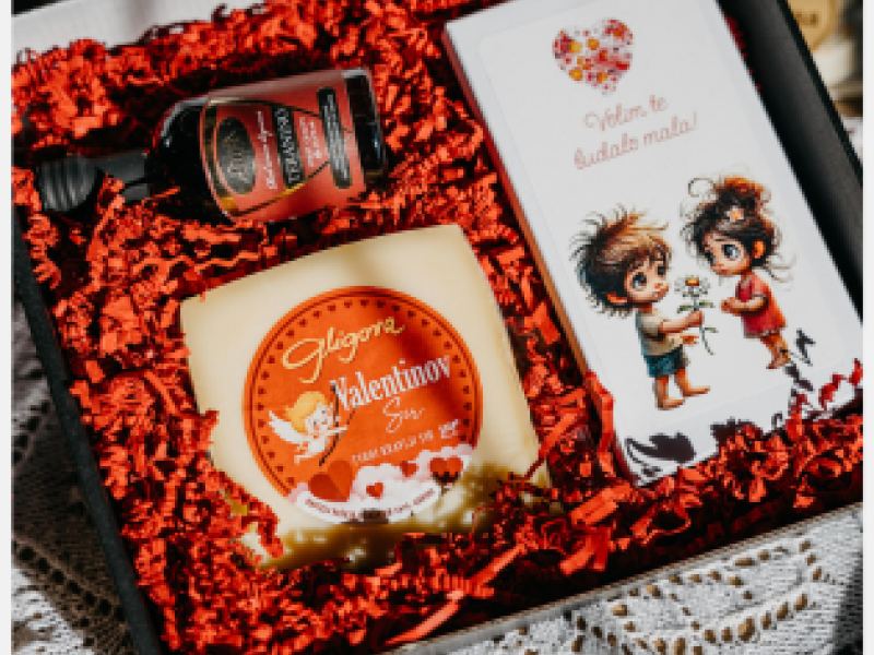 Originalni pokloni za Valentinovo u Gligora Cheese & Deli