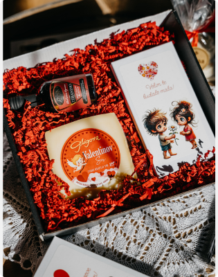 Originalni pokloni za Valentinovo u Gligora Cheese & Deli