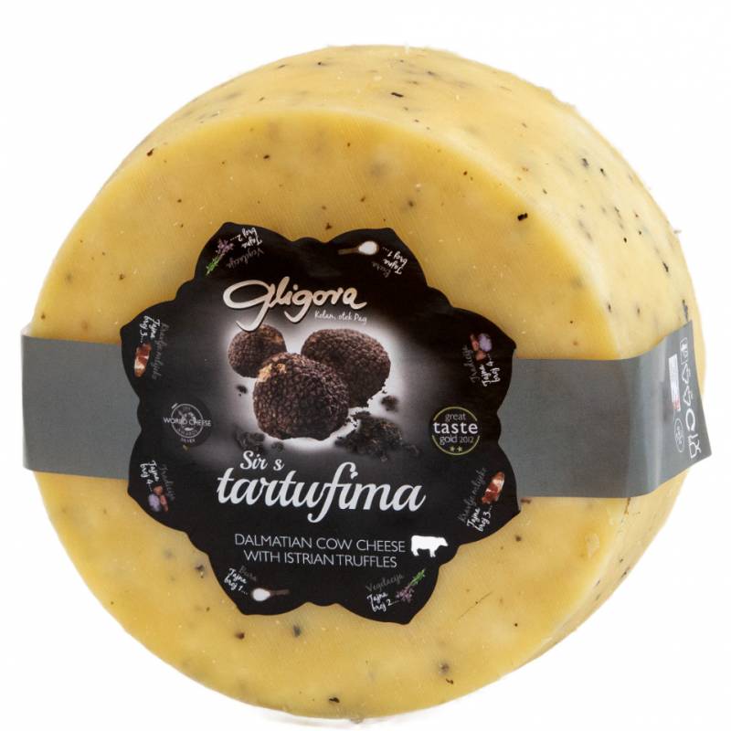 Cheeses with truffles